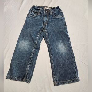 Levis Strauss Toddler 505 Regular Fit Denim Jeans In Size 3T